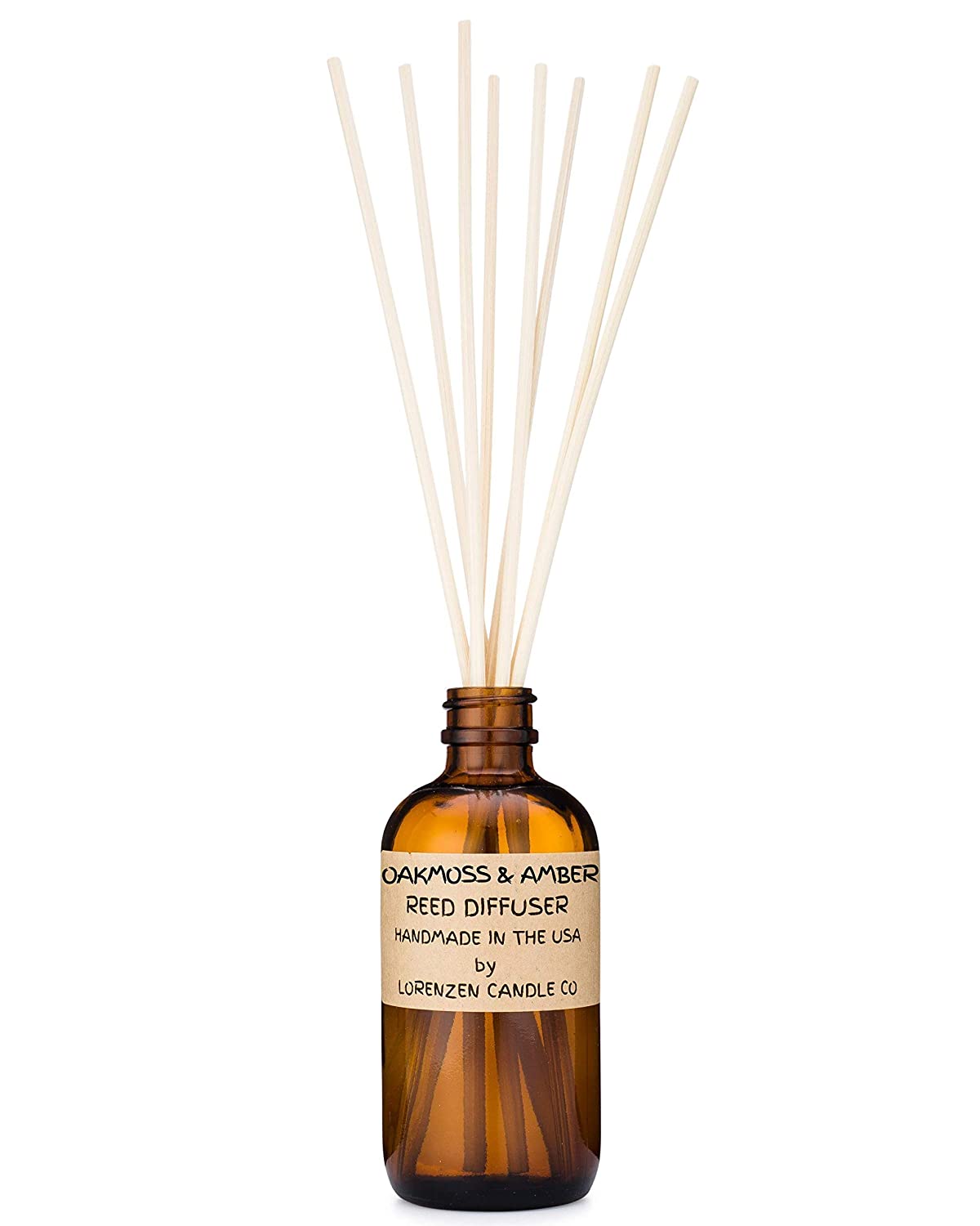 Amber Sunrise Reed Diffuser Oakmoss & Amber Reed Diffuser Set 3oz | Handmade in the USA – Lorenzen ...